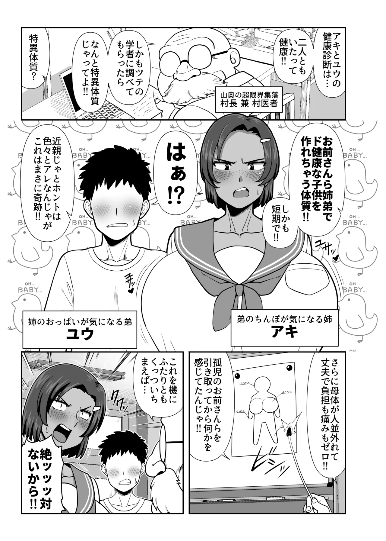 仲の悪い姉と弟が発情したサルみたいに交尾しまくる本。 Page.2