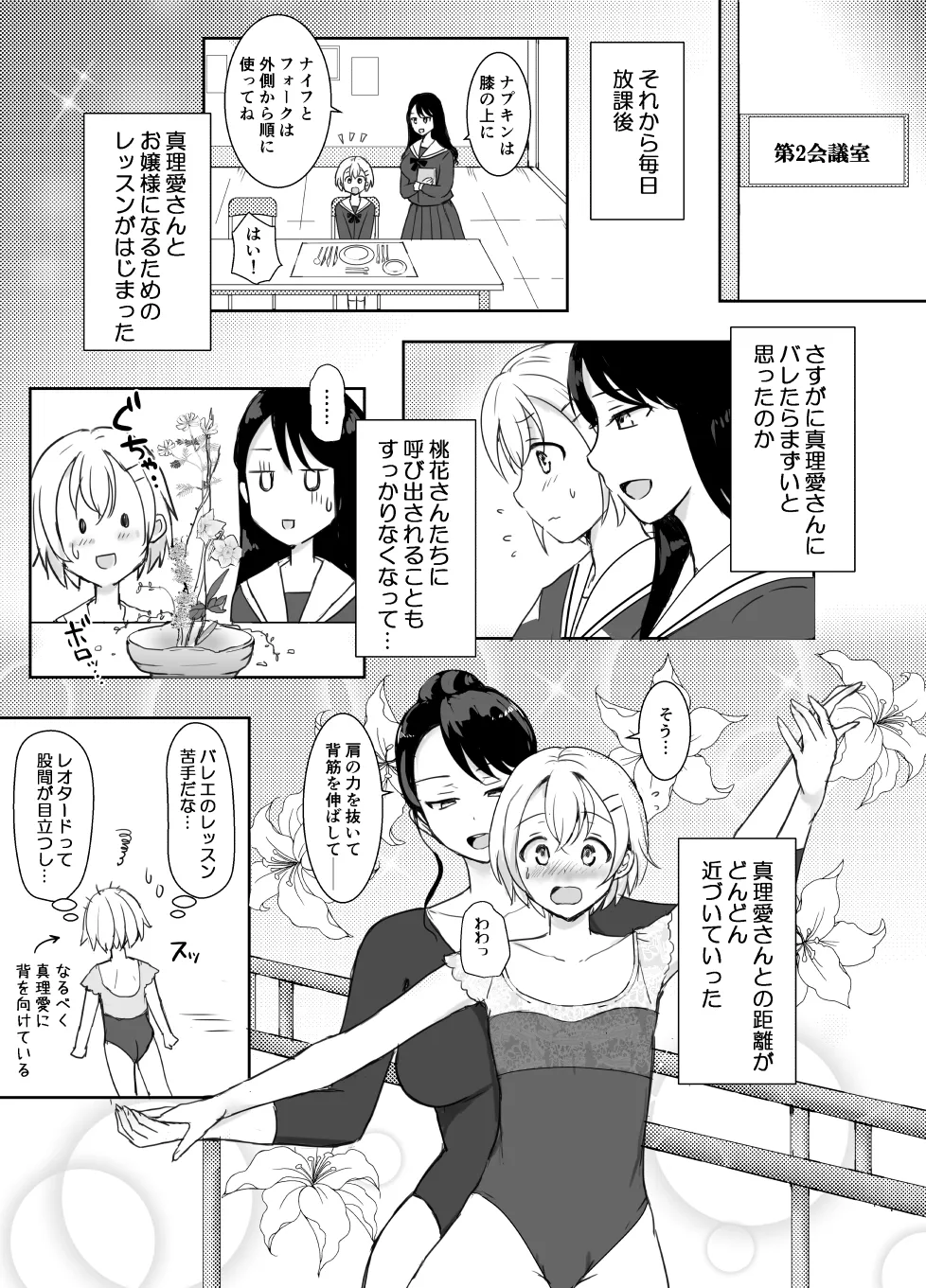 志望校に全落ちしたボクがお嬢様学校に入学した話 Page.42