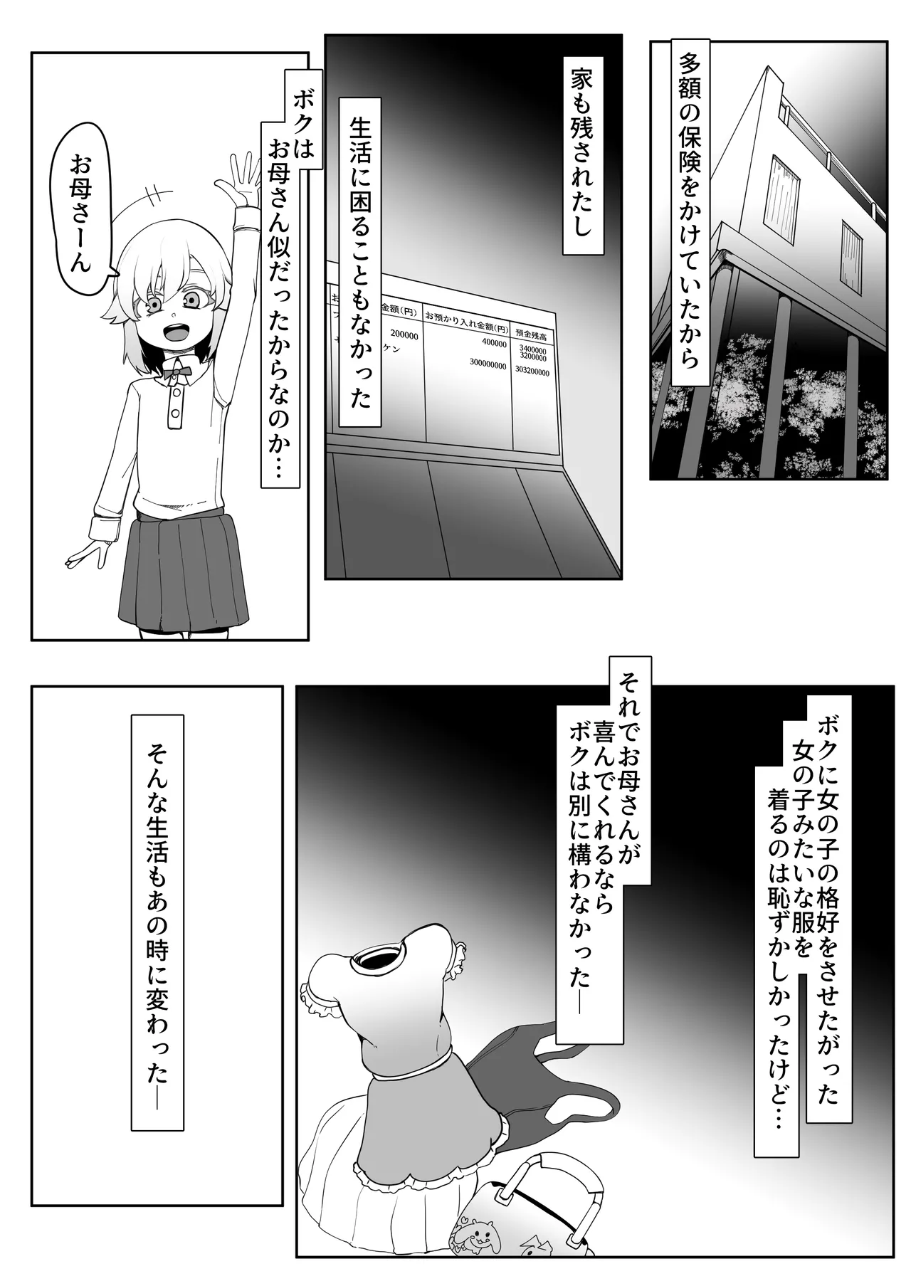 デリヘル男の娘レポート1.5ボクが男の娘になった理由 Page.8