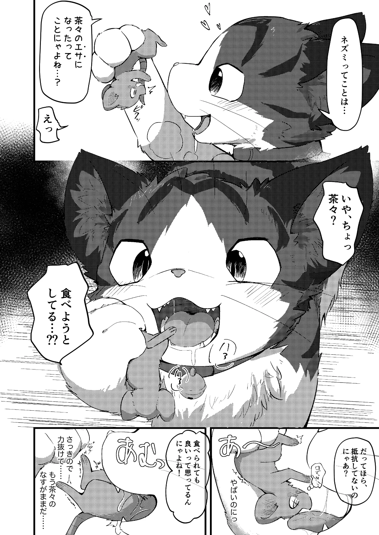 ネズミになってもネコが好き！ Page.13