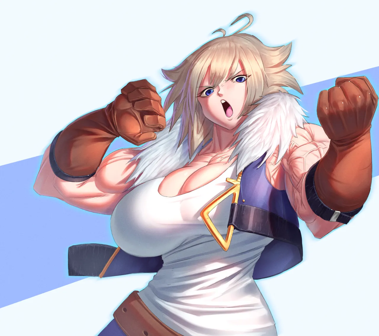 muscle girl art Page.113