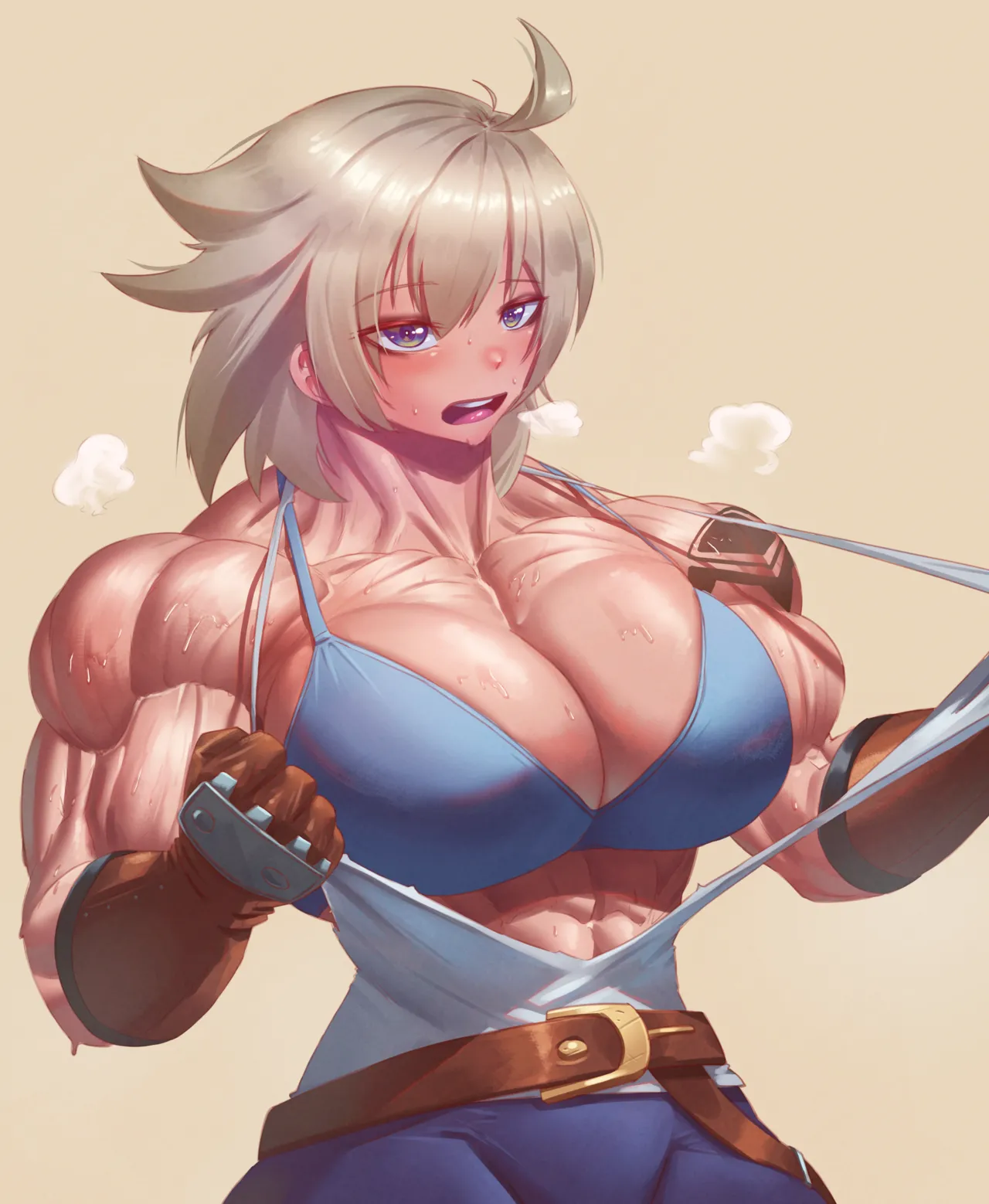 muscle girl art Page.119