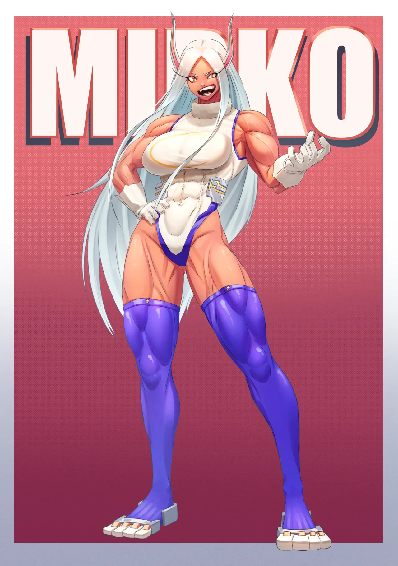 muscle girl art Page.138