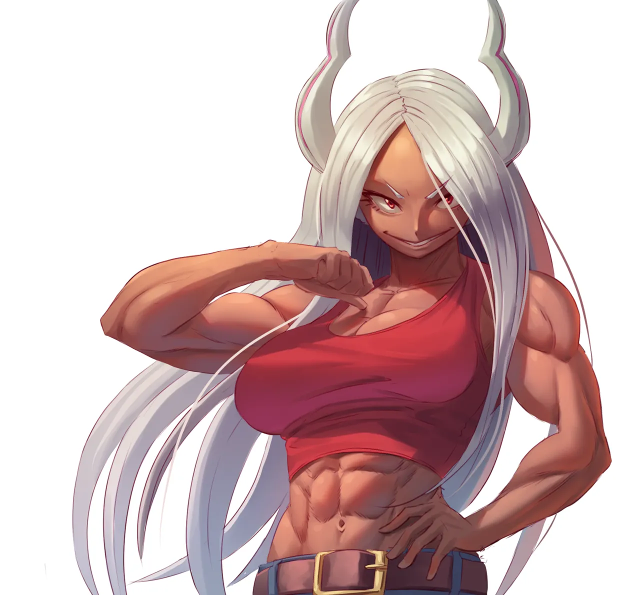 muscle girl art Page.144