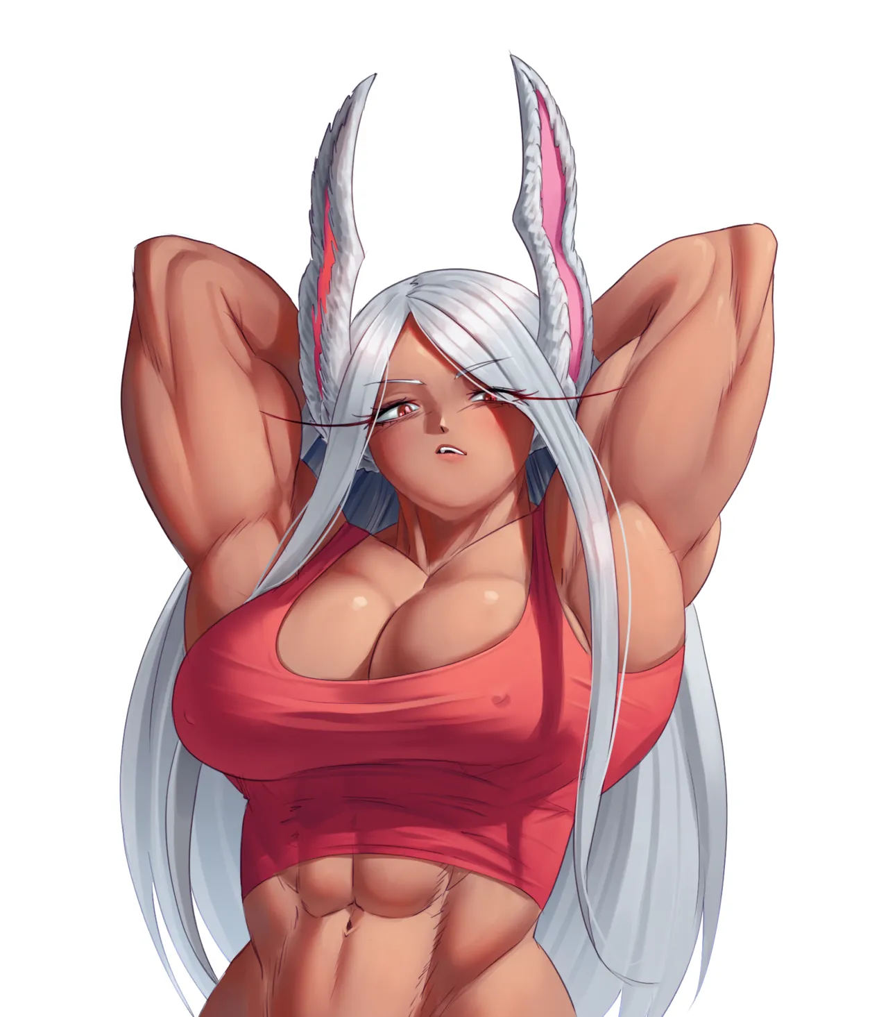 muscle girl art Page.146
