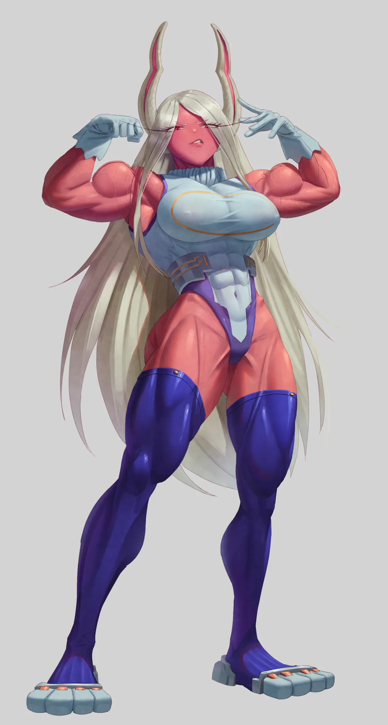 muscle girl art Page.147