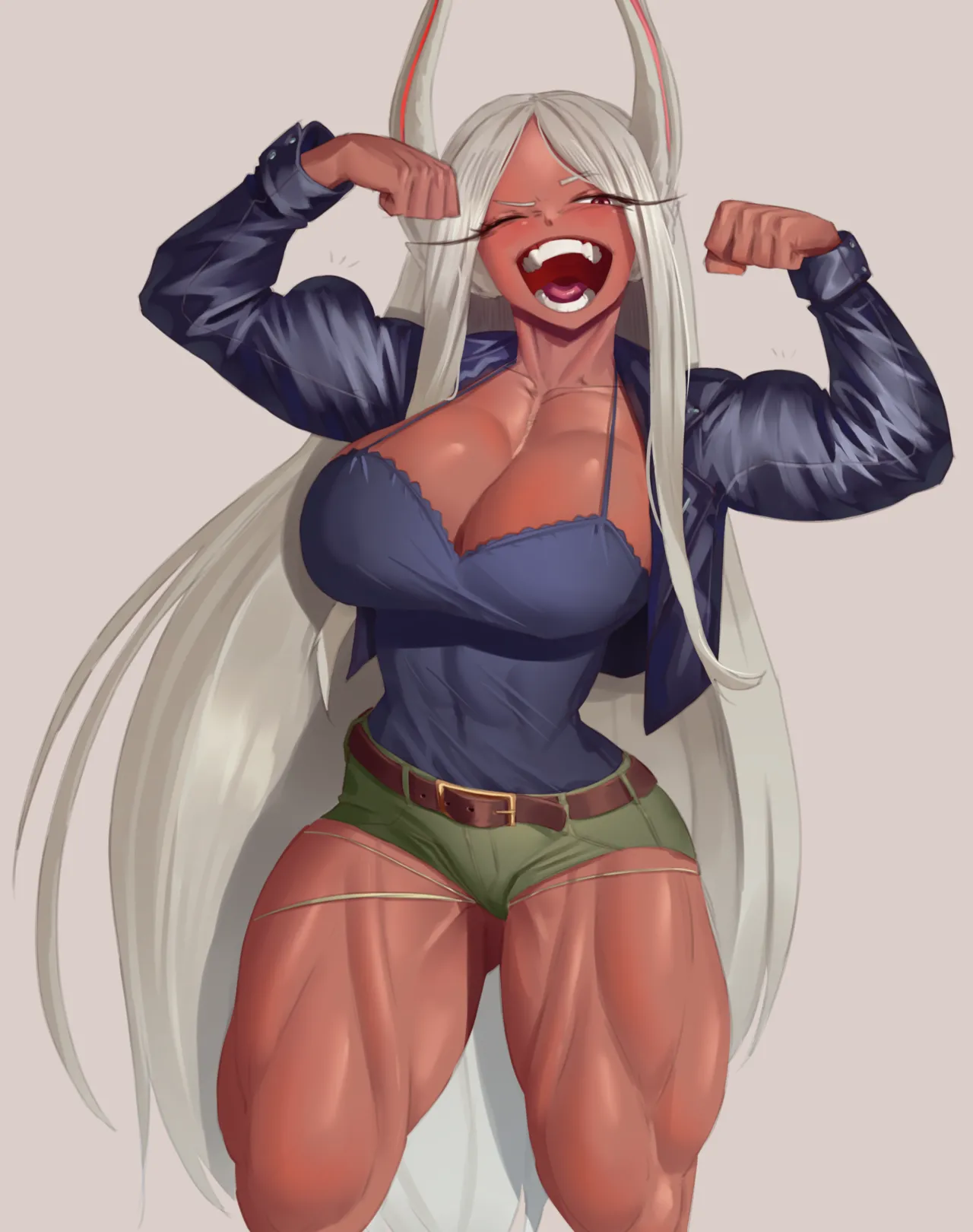 muscle girl art Page.150