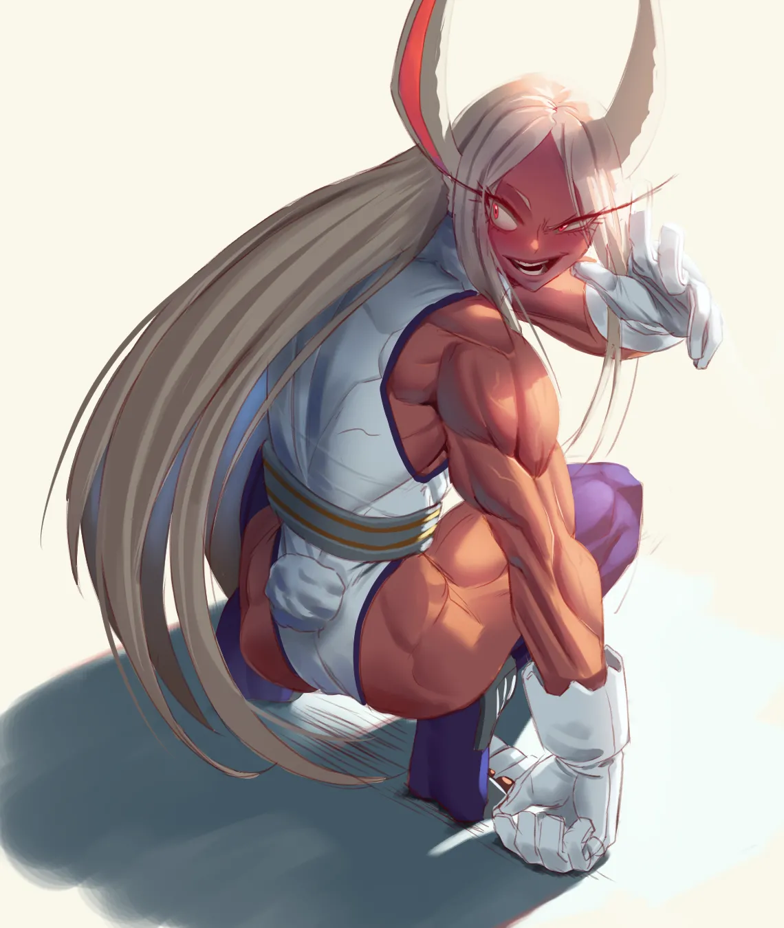 muscle girl art Page.153