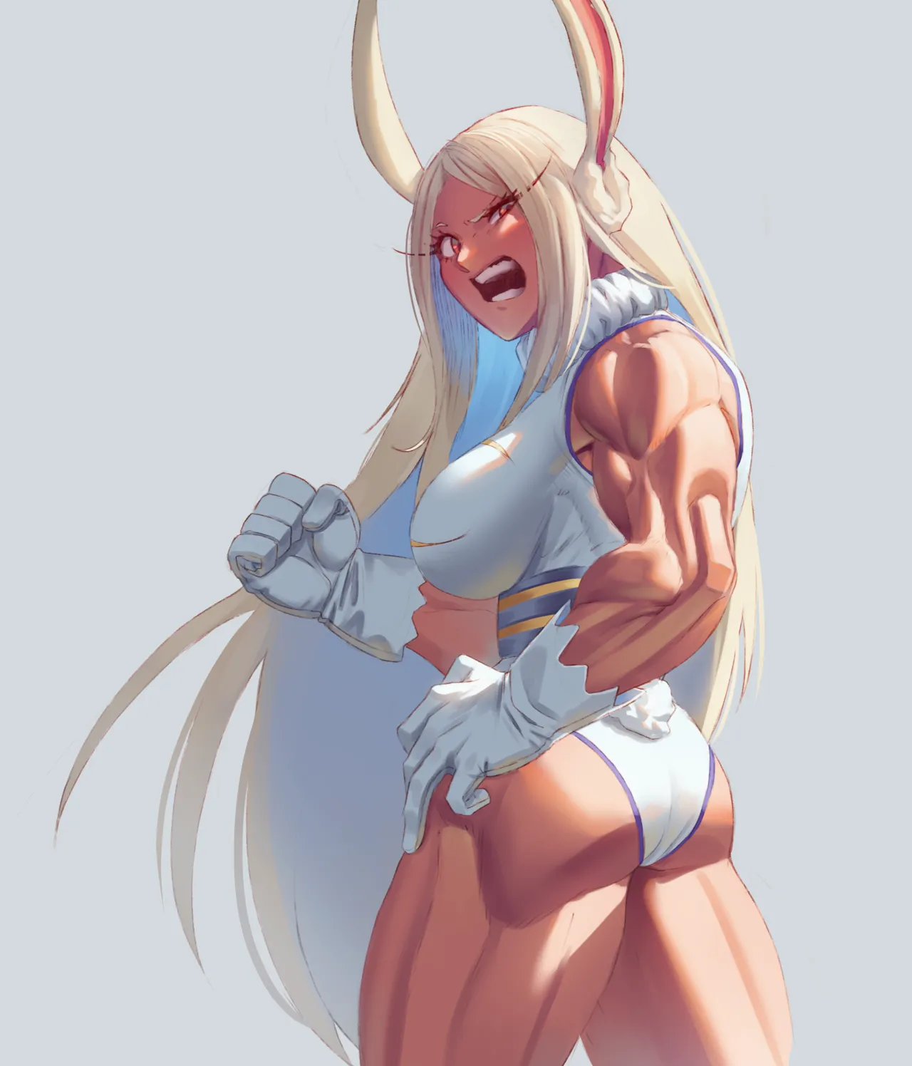 muscle girl art Page.155