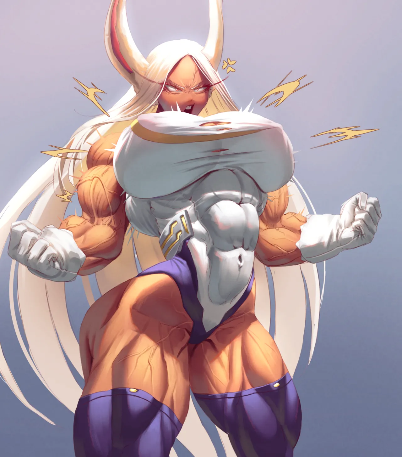 muscle girl art Page.157