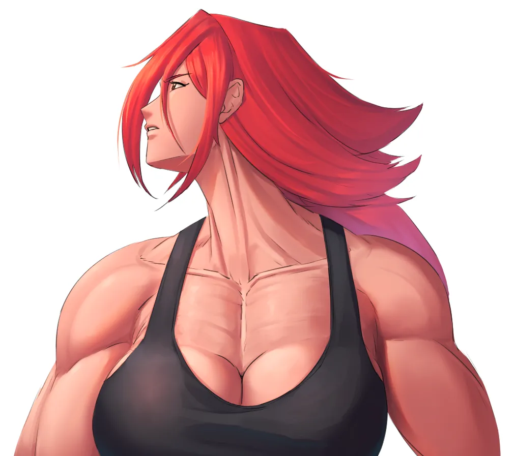 muscle girl art Page.167
