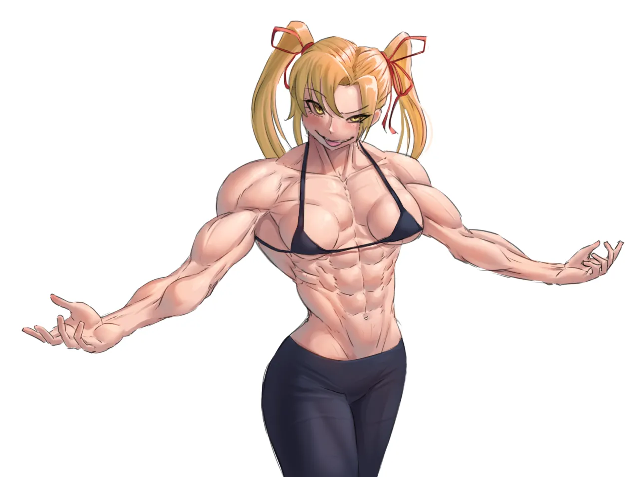 muscle girl art Page.192