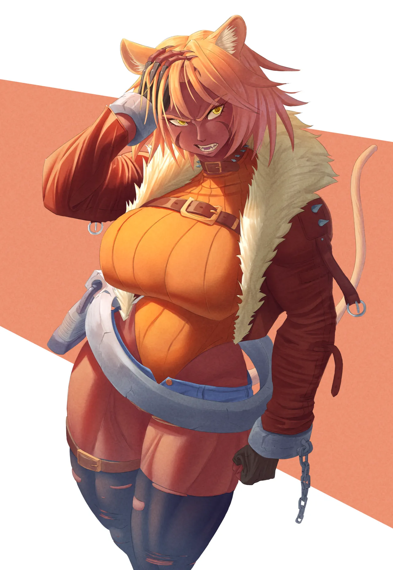 muscle girl art Page.2