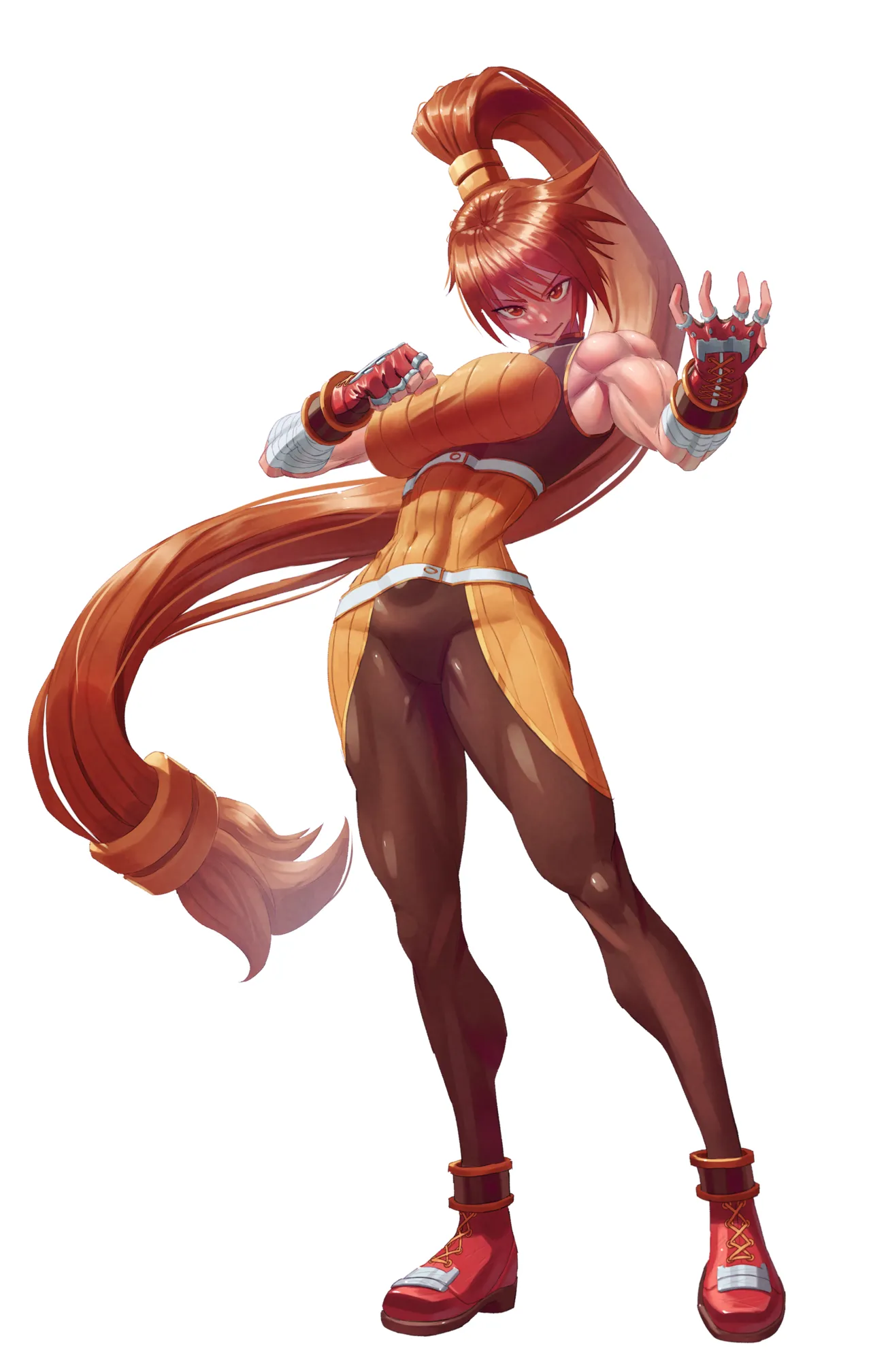 muscle girl art Page.215