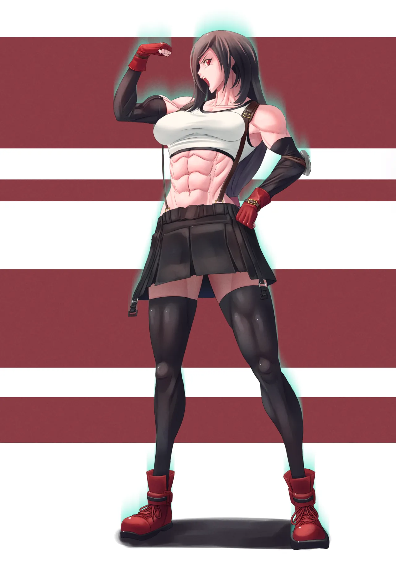 muscle girl art Page.223