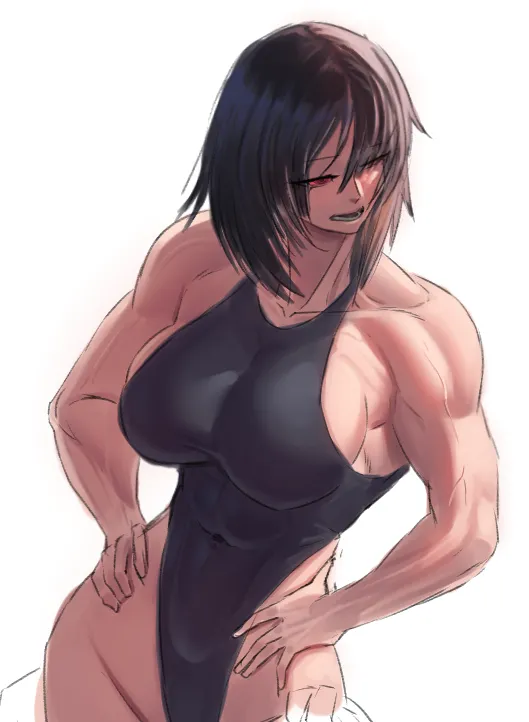 muscle girl art Page.26