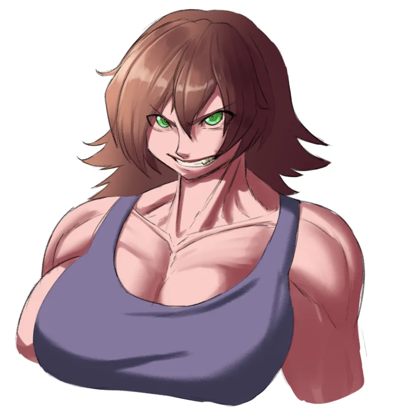 muscle girl art Page.28