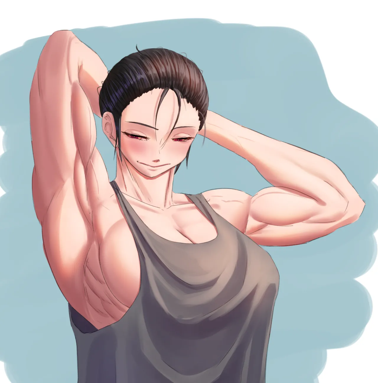 muscle girl art Page.29