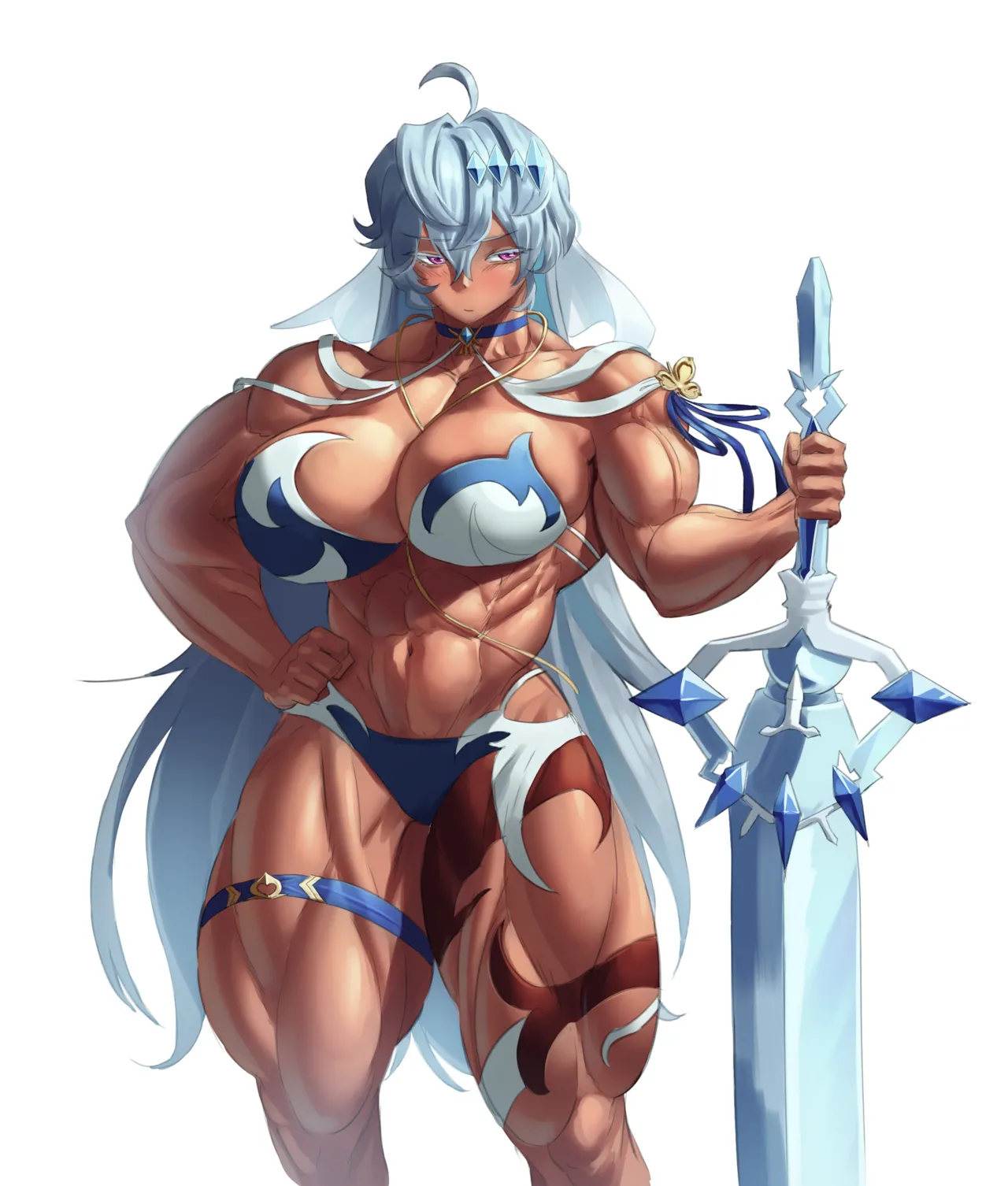 muscle girl art Page.32
