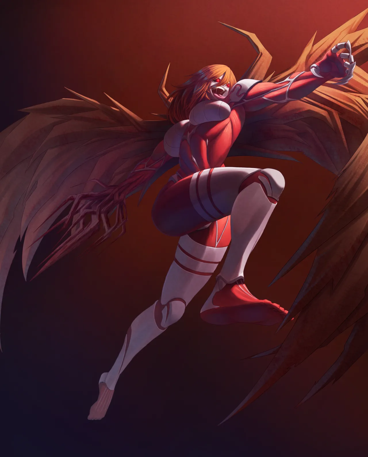 muscle girl art Page.48