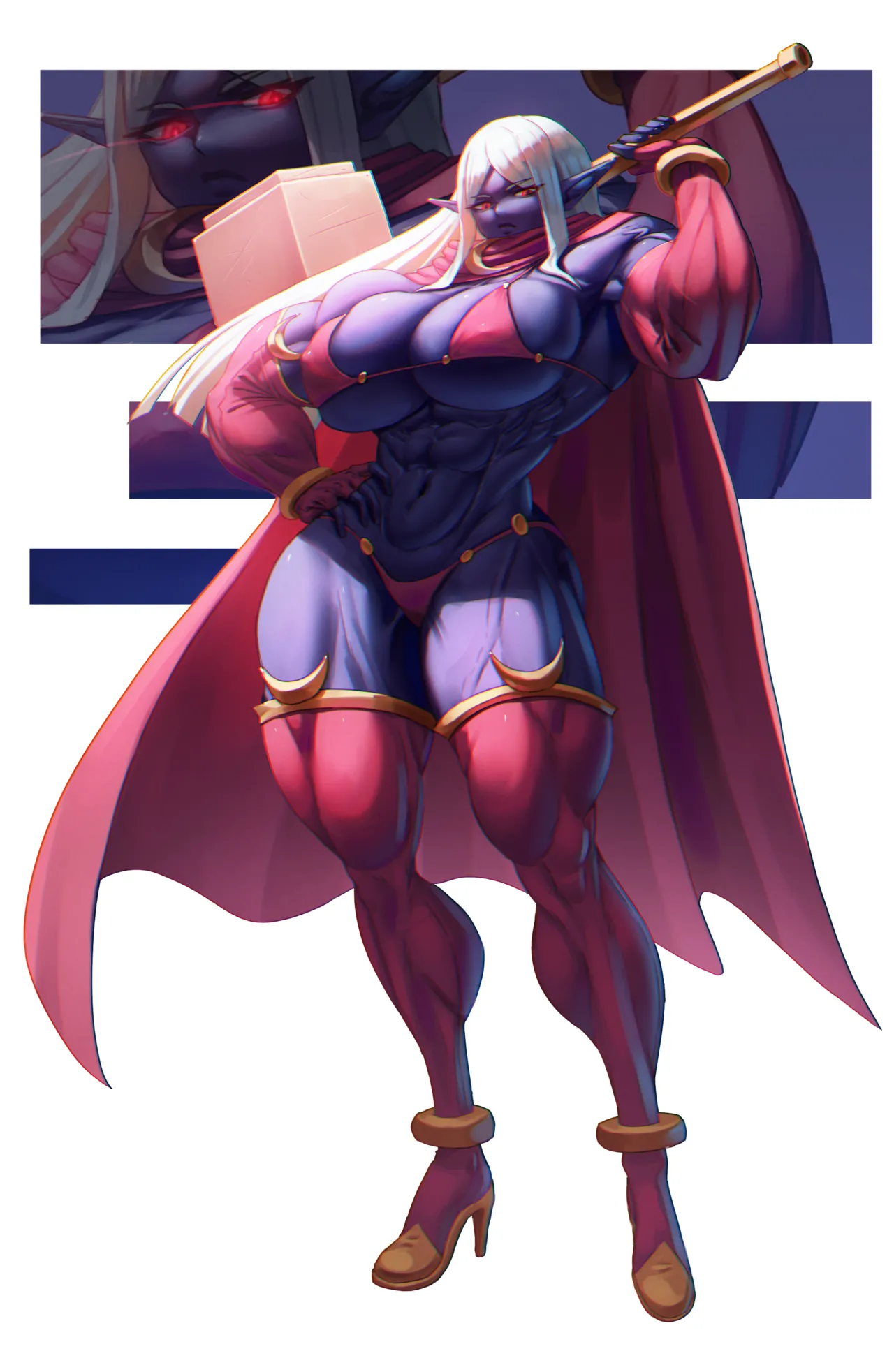muscle girl art Page.57