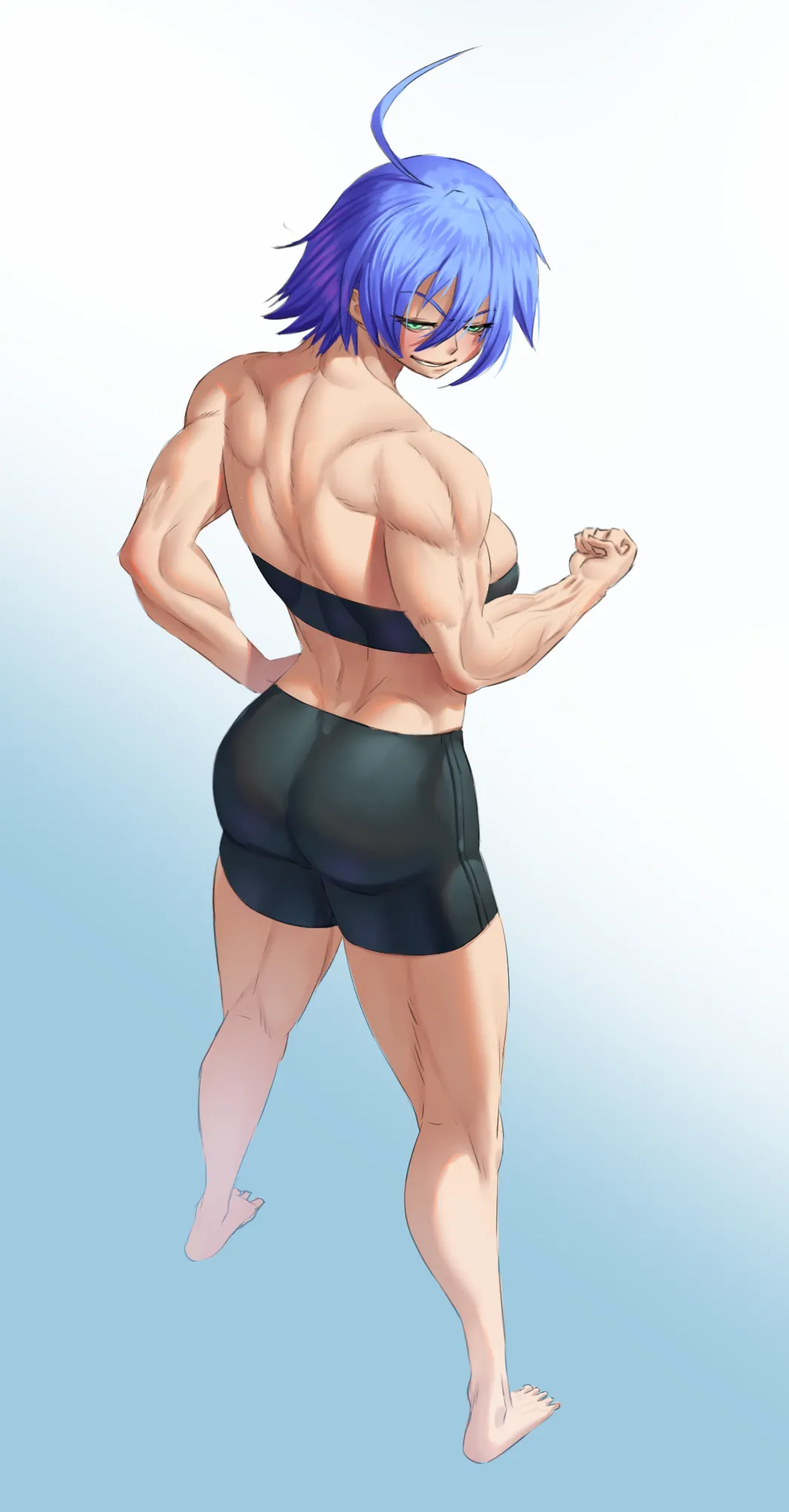 muscle girl art Page.6