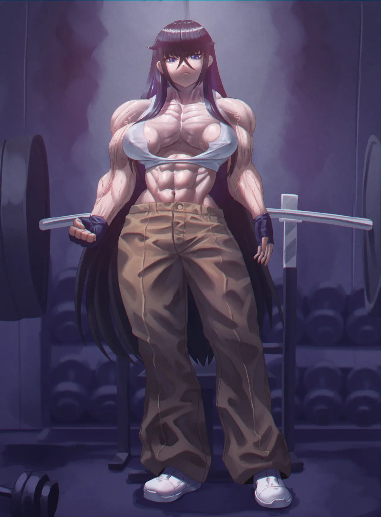 muscle girl art Page.61
