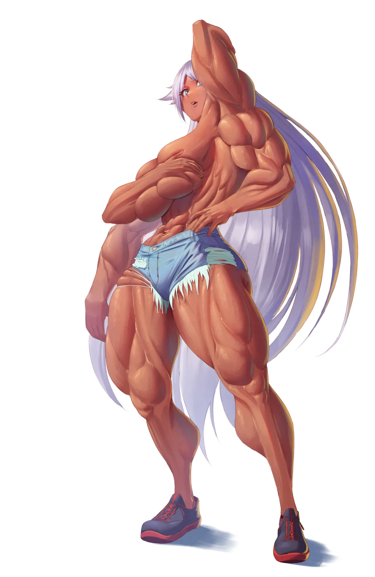 muscle girl art Page.69