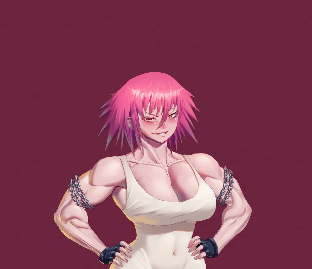muscle girl art Page.72