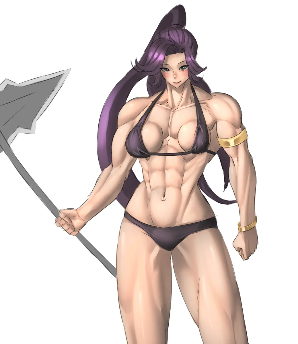 muscle girl art Page.77