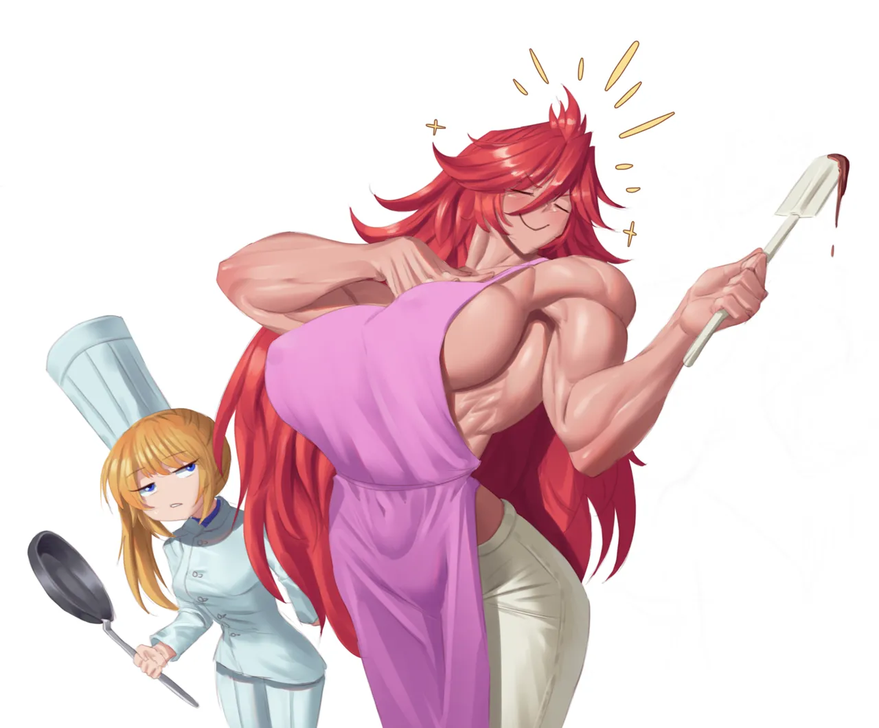 muscle girl art Page.78