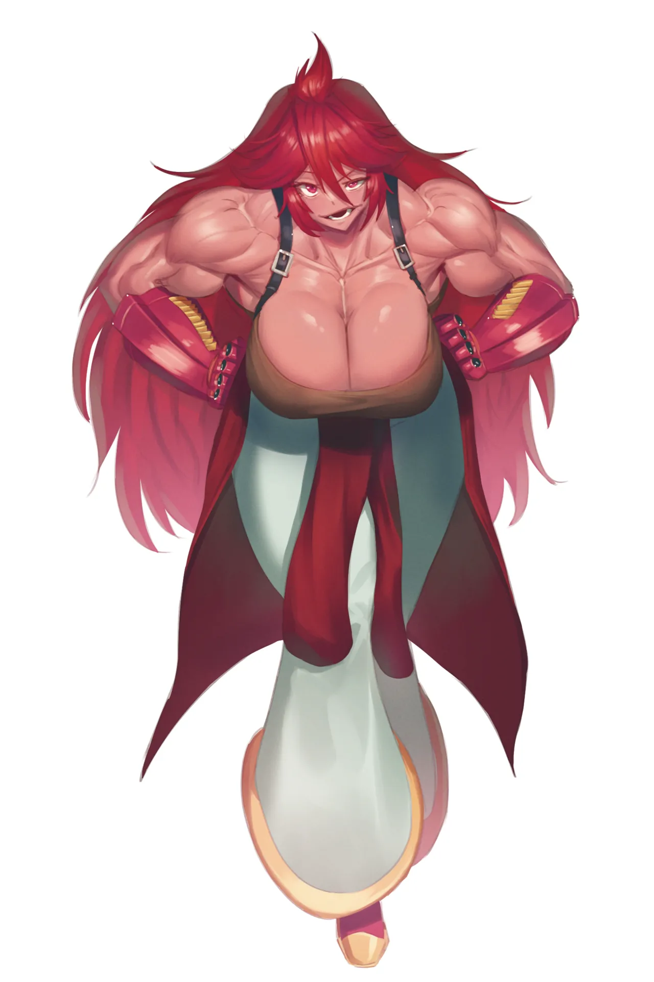muscle girl art Page.82