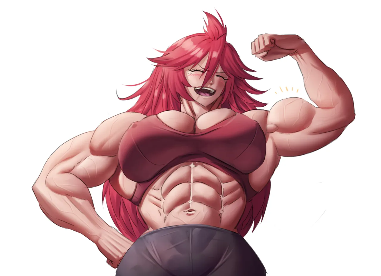 muscle girl art Page.85