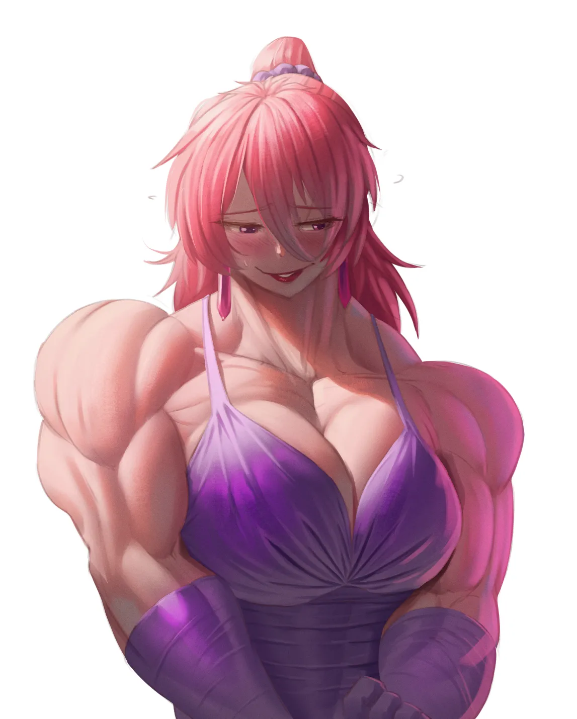 muscle girl art Page.87