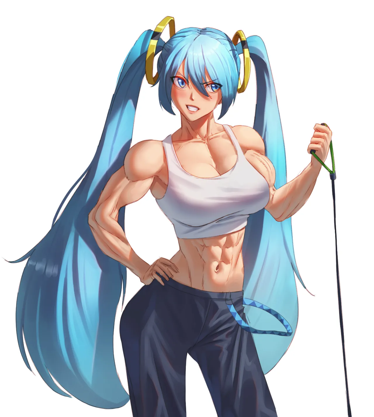 muscle girl art Page.97