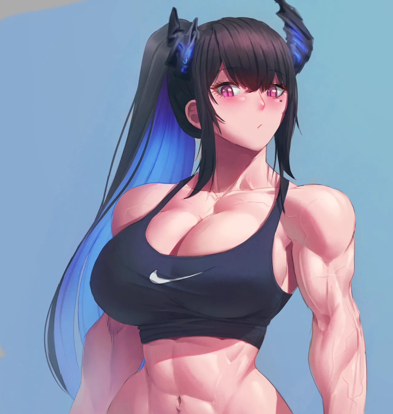 muscle girl art Page.98
