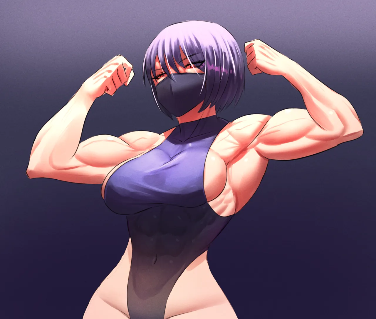 muscle girl art Page.99