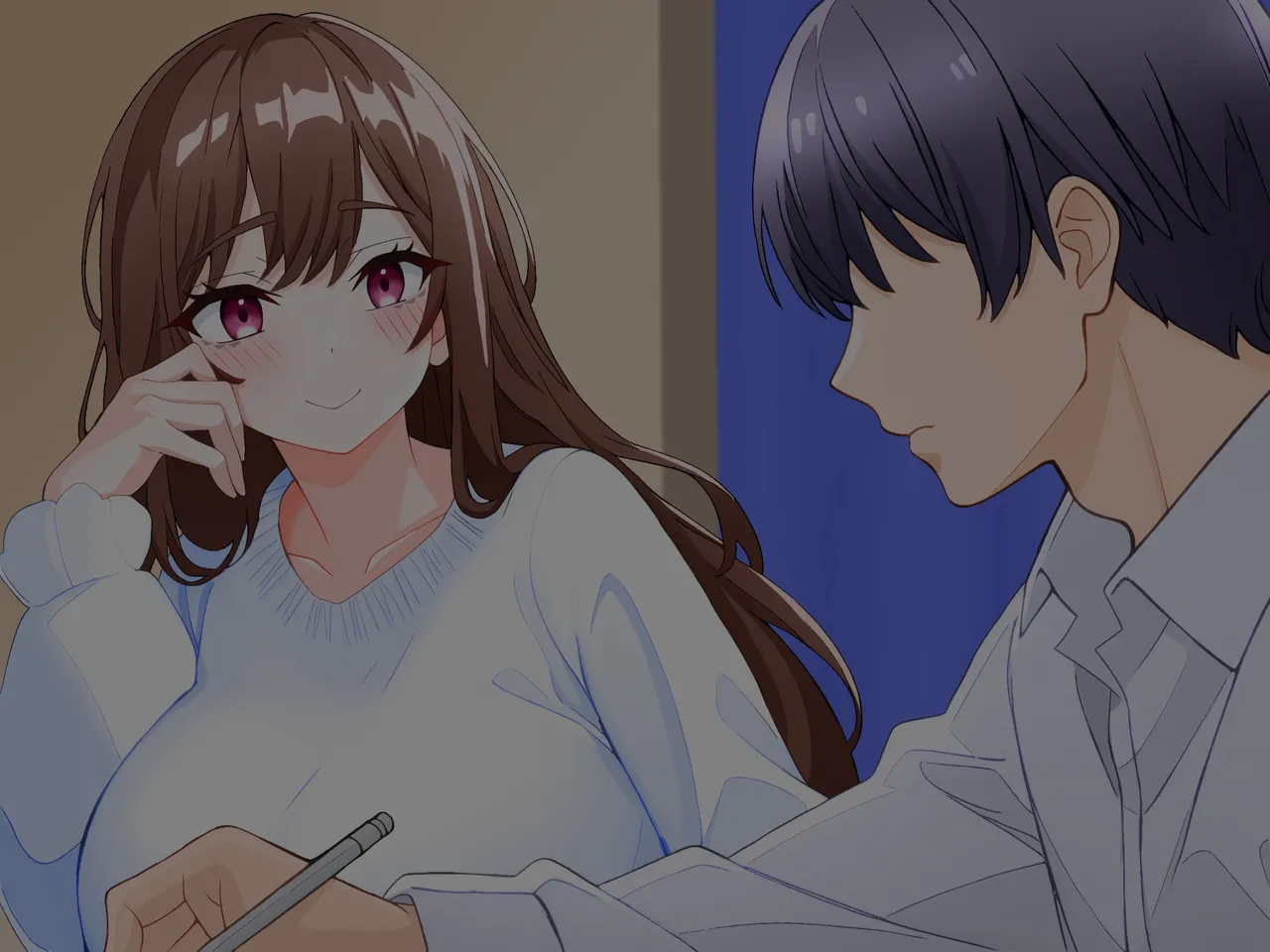 清楚な爆乳JD家庭教師にエッチなことを教えてもらいハメまくる話。 Page.18