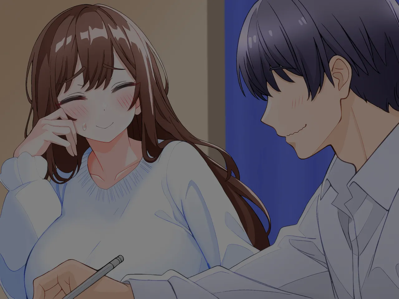 清楚な爆乳JD家庭教師にエッチなことを教えてもらいハメまくる話。 Page.45