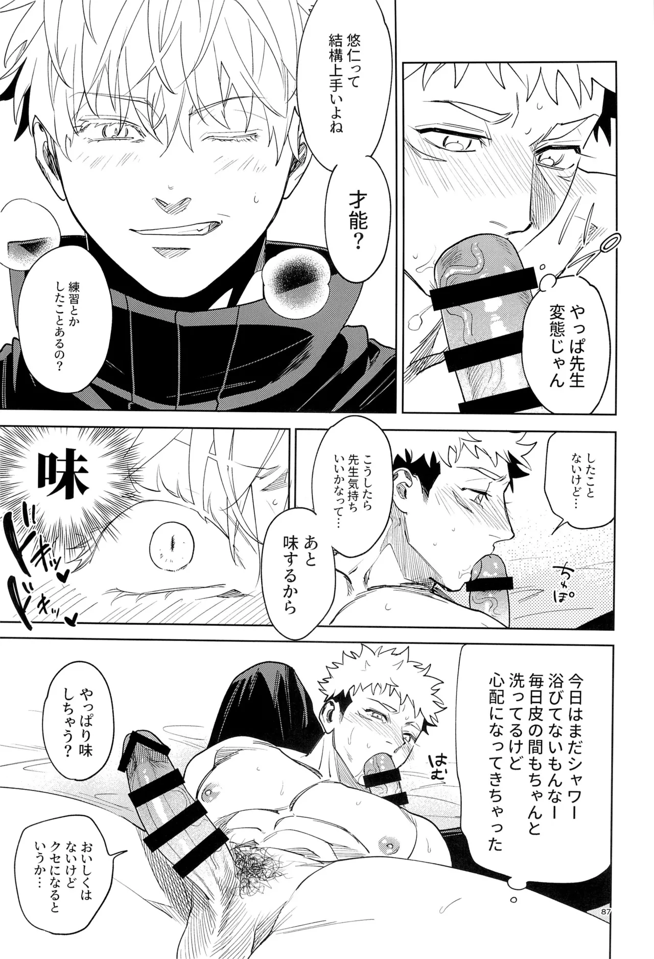 先生、これが修行ってマジですか！？ Page.87