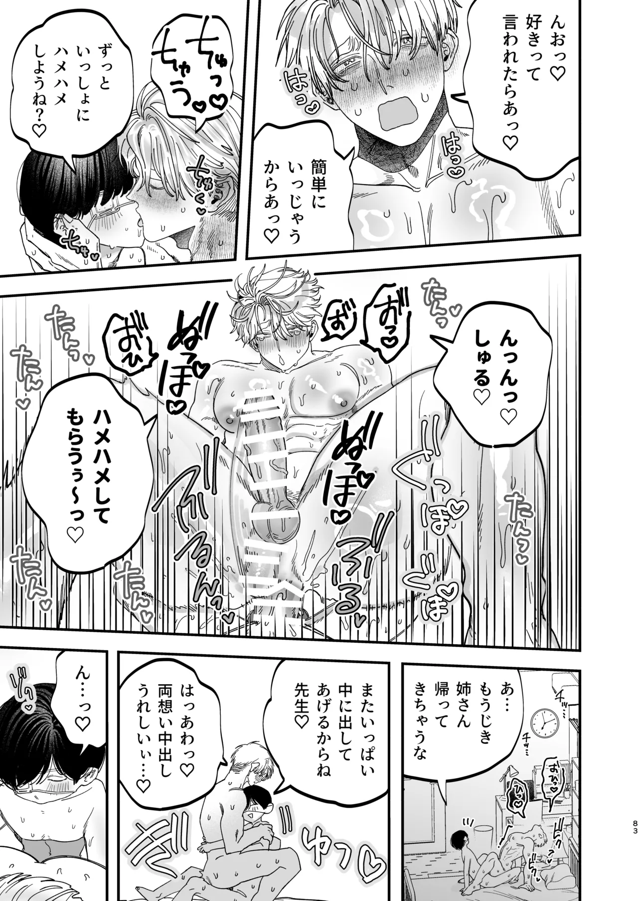 巨根すぎる教え子に調教されてケツマン奴○になりました3～ぐちょとろ文化祭編～ Page.81