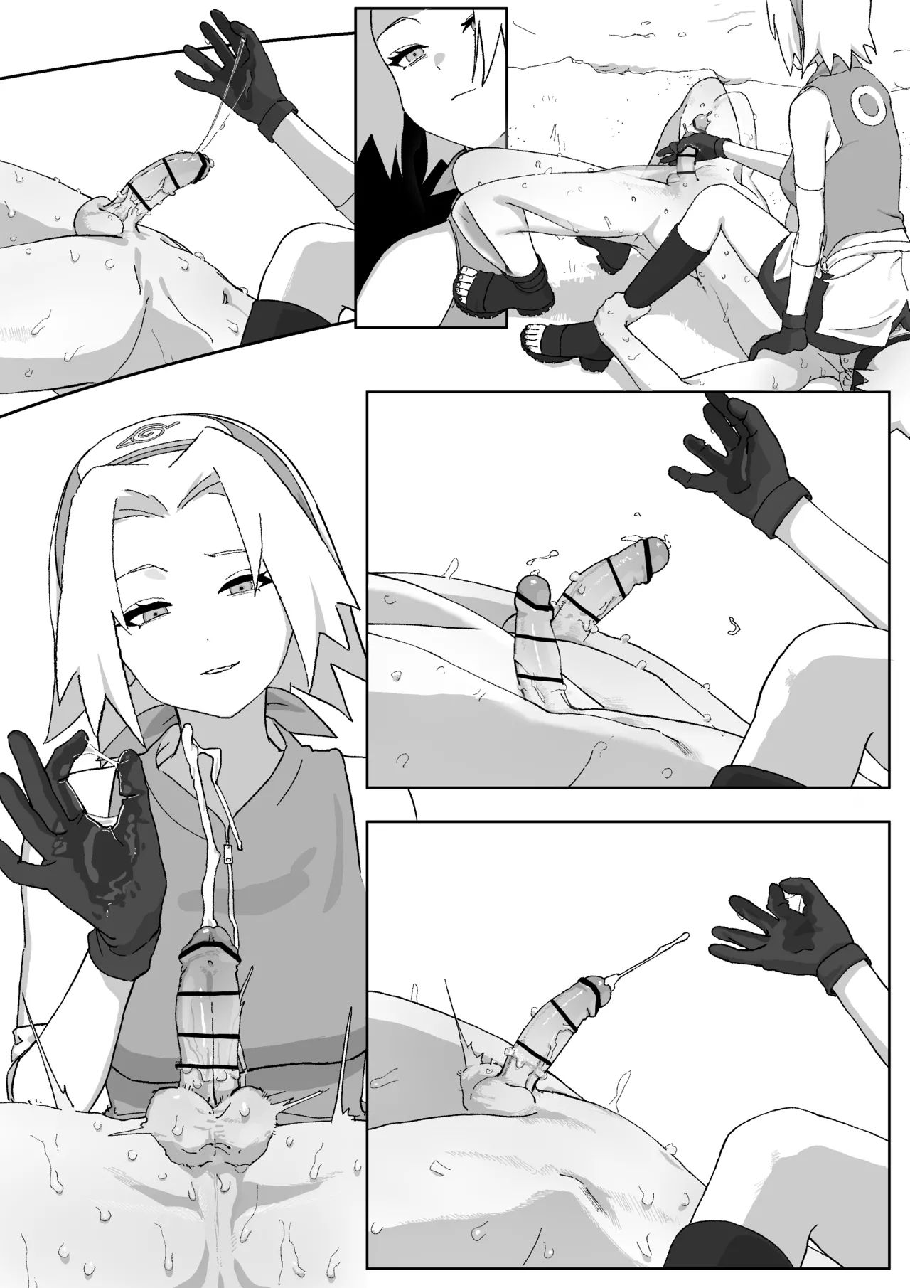 サクラちゃんのぐっちょぐちょに濡れた穴にちんぽつっこんで下から腰ヘコした結果… Page.11