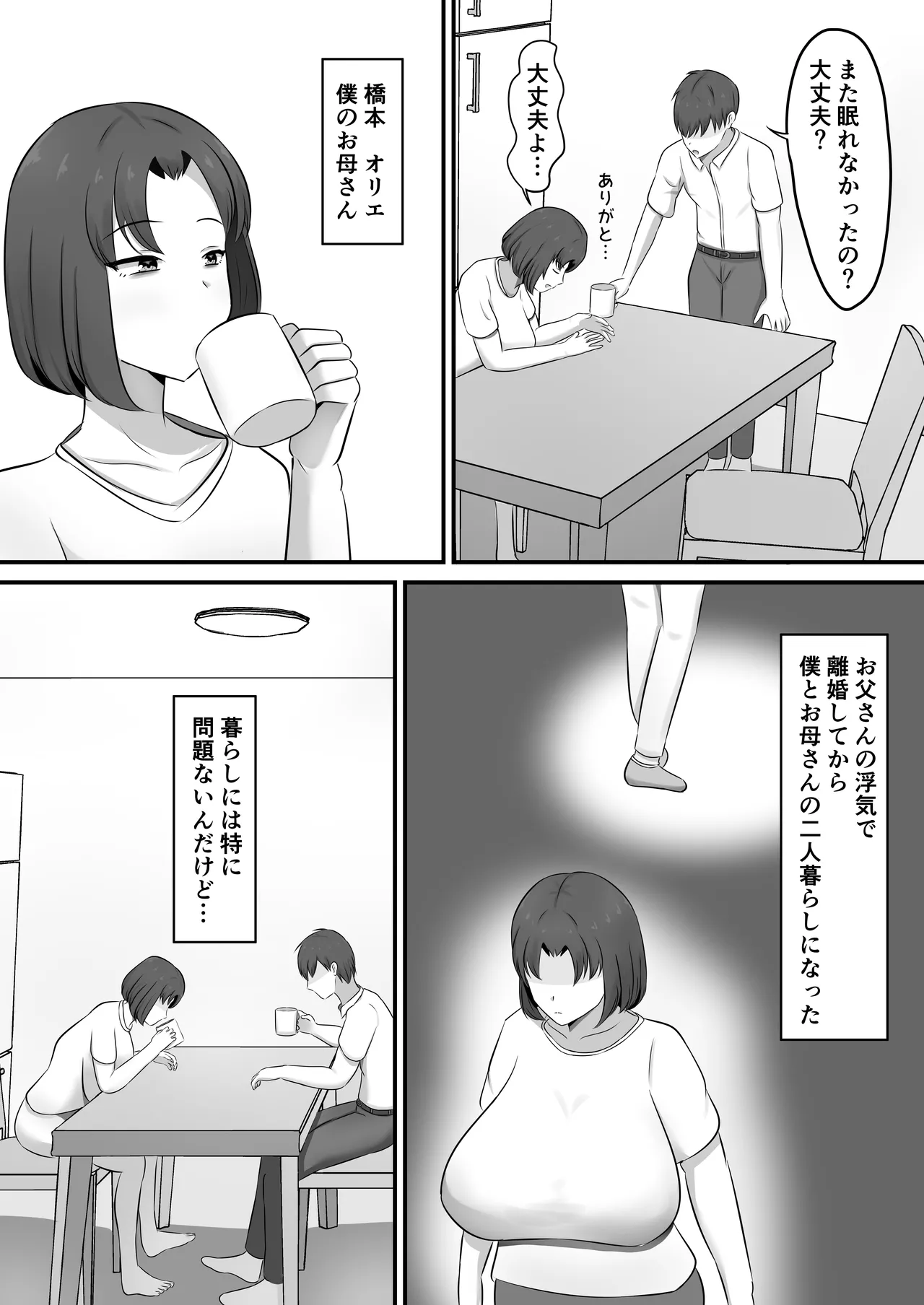 欲求不満で不眠症の母に夜●いした話 Page.3