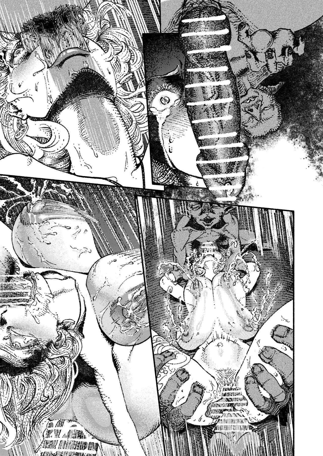 緑珠の記録 豊艶な侍祭の獣欲集団凌辱 Page.36