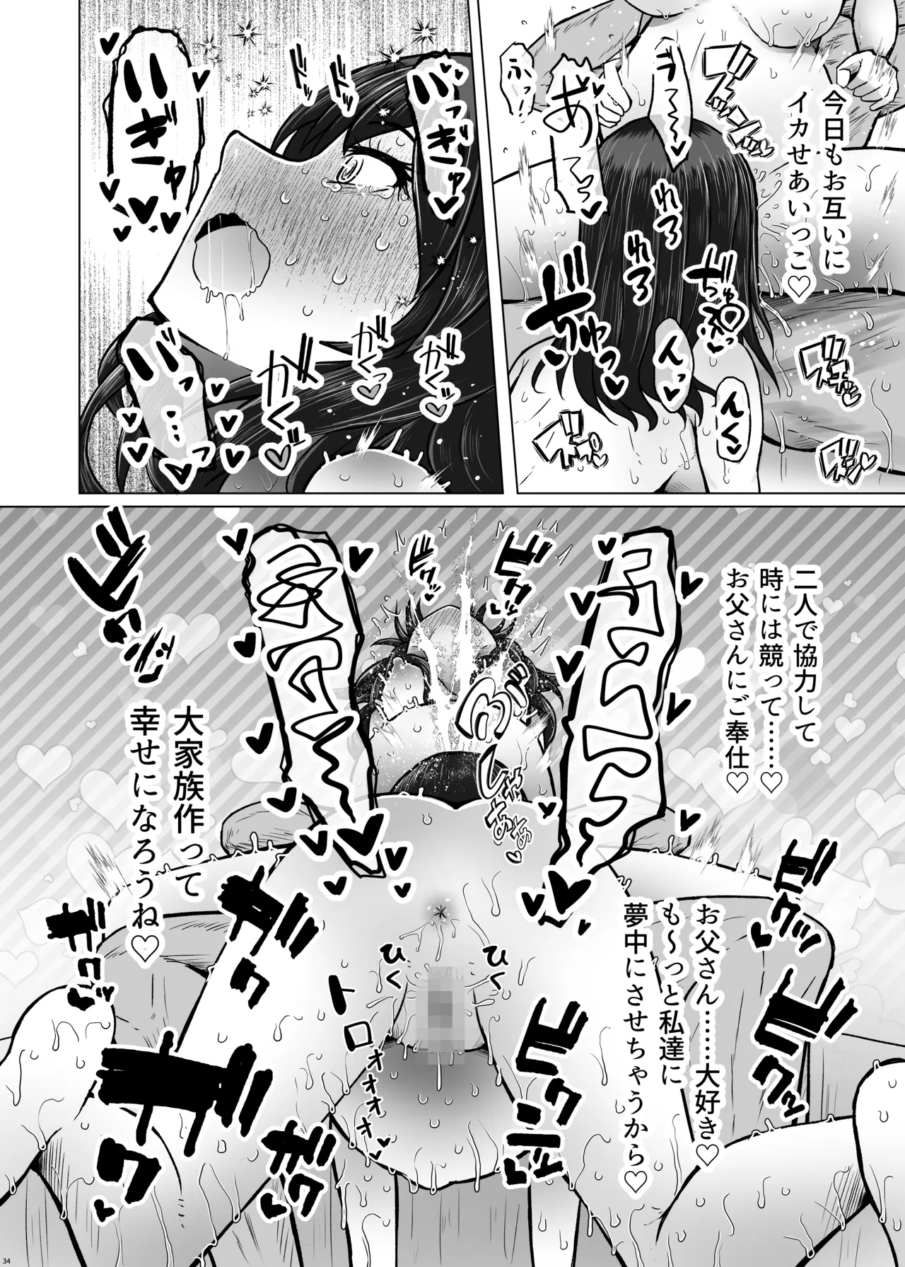 遺伝性疾患のリスクが無いなら実父と子作りしてもいいよね9 Page.34