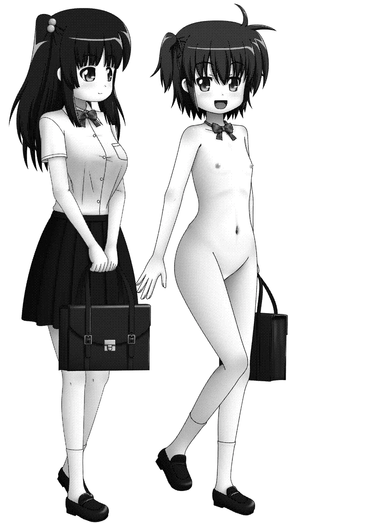 ハダカで暮らす女の子の日常 -グレー処理 Page.2