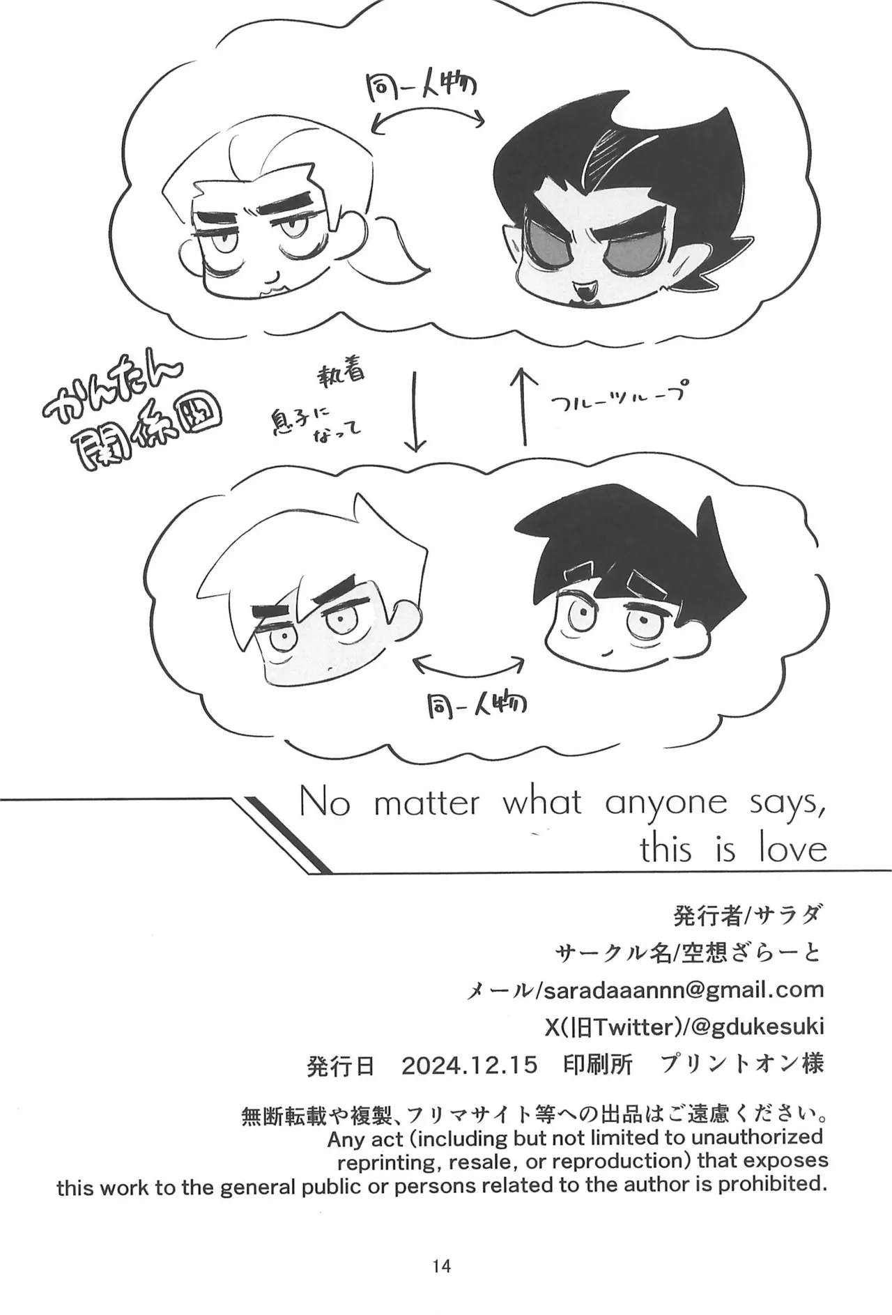 No matter what anyone says, this is love. Page.16