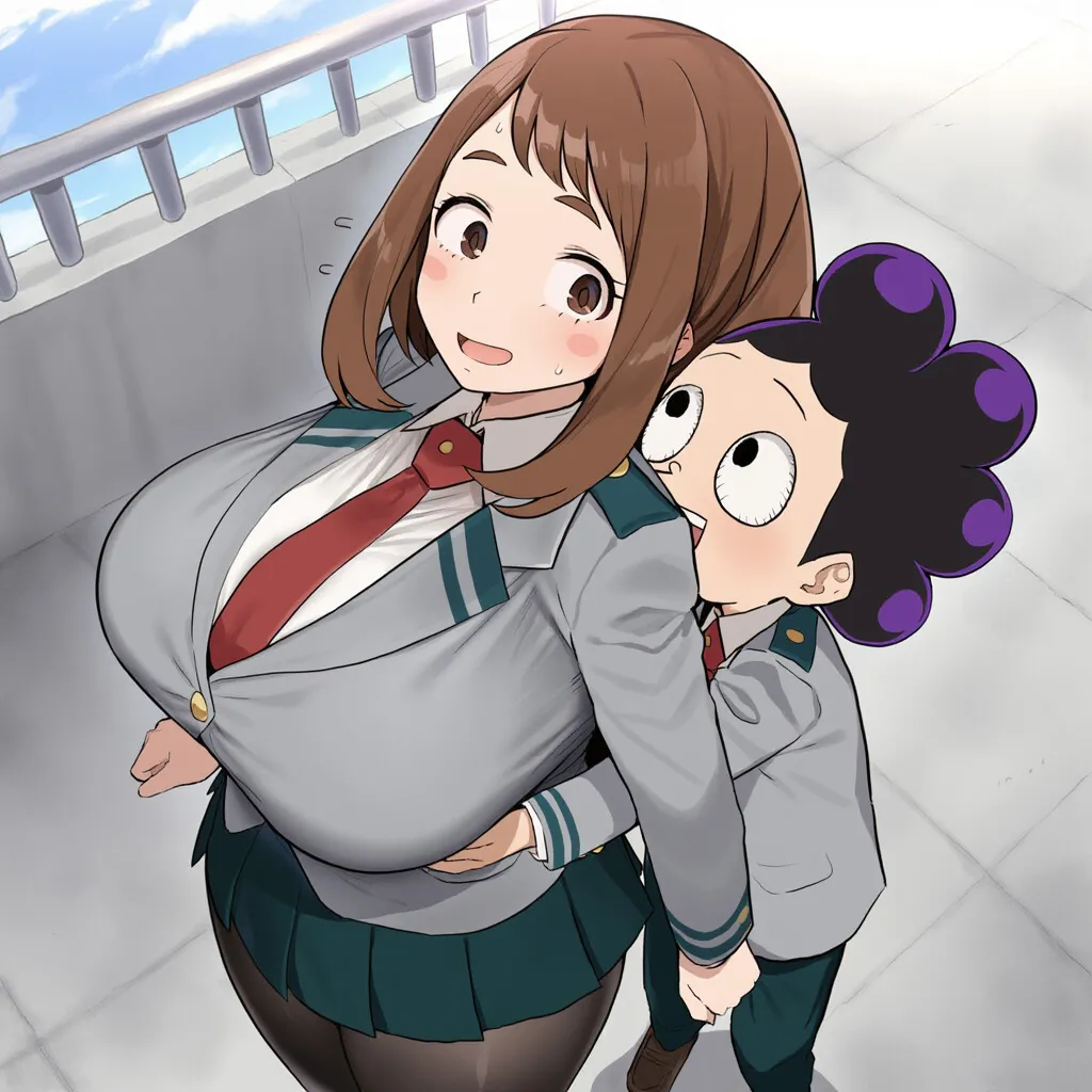 Ochako x Mineta Page.14