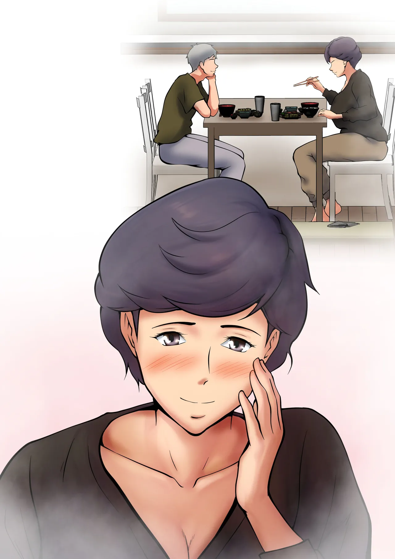仕方なく母ちゃんとセックスします6 Page.3