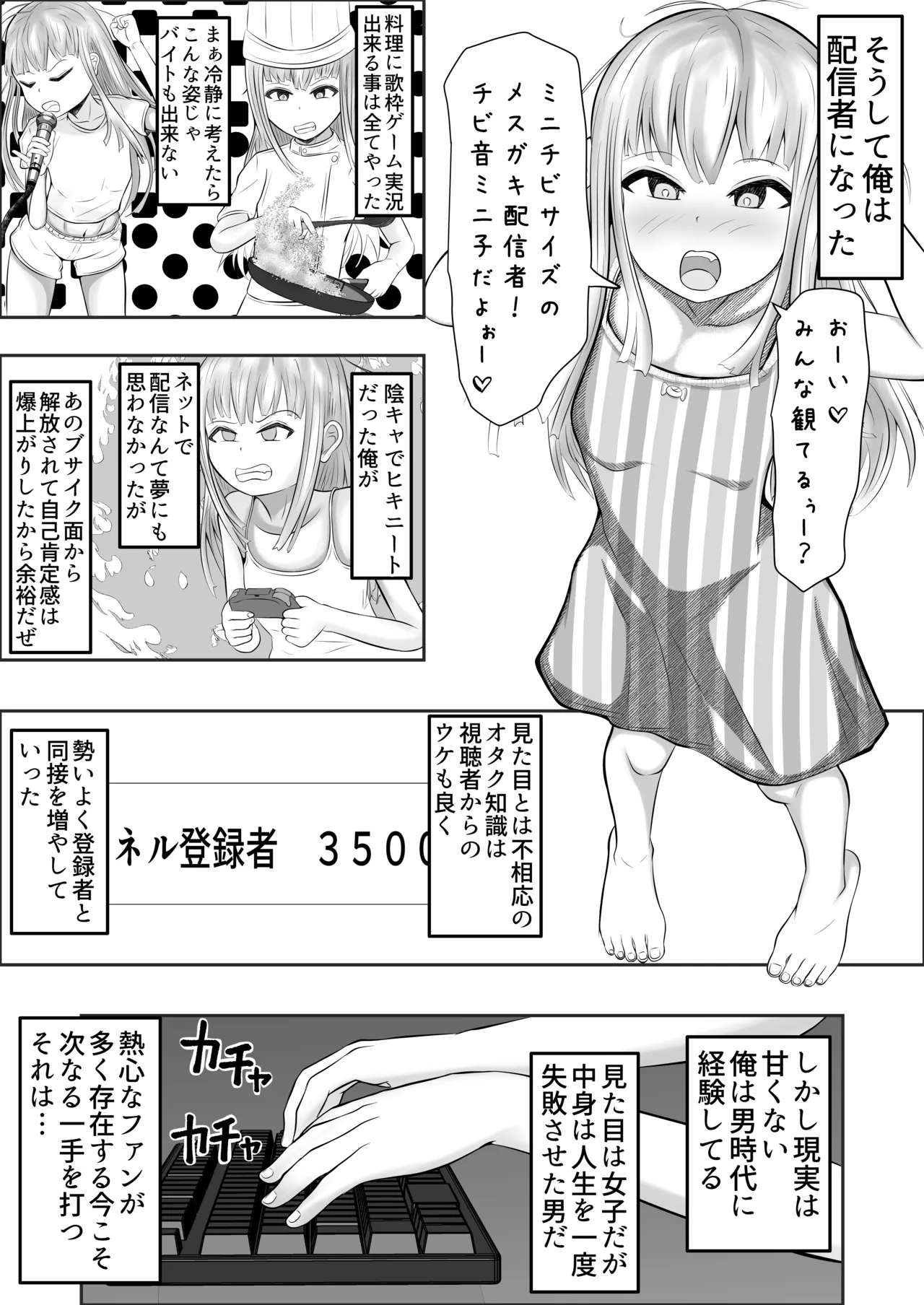 無職ニート少女に転生 エロ配信で金稼ぐ Page.21